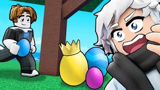 LEGENDARY Easter Eggs But I Am LEVEL 1 In Blox Fruits Roblox