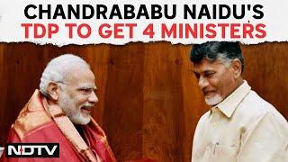 Chandrababu Naidus TDP To Get 4 Ministers Nitish Kumars JDU 2 In Modi 3.0 Sources