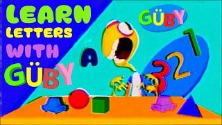 Learn The Alphabet With GÜBY  Learning Letters A to Z  ANALOG HORROR