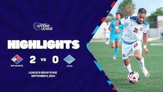 Sint Maarten vs Aruba  202425 Concacaf Nations League  Group Stage