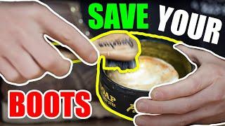 ASMR Top 3 Boot Conditioners TESTED - Bick 4 vs Mink Oil vs Obenaufs