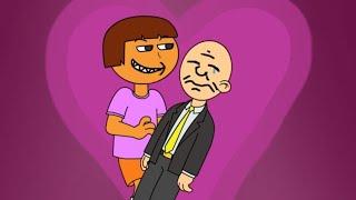 Dora forces marriage on Caillou