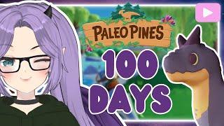 I Survived 100 days in Paleo Pines but could only adopt PURPLE dinos