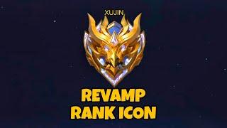 Revamp Rank Icon Animation Mobile Legends Animated Effect Ranked Epic Legend Mythic New MLBB XUJIN