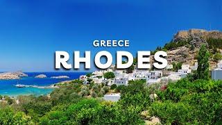 Family Trip Around Rhodes Greece  Old Town Agathi Beach Butterfly Valley Lindos