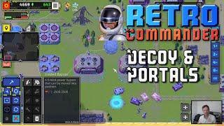 Retro Commander RTS Mayan Tech Decoy & Portals