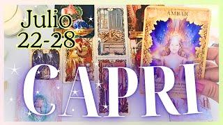 CAPRICORNIO Al Borde De Un GRAN AVANCE Tarot Semanal JULIO 22-28