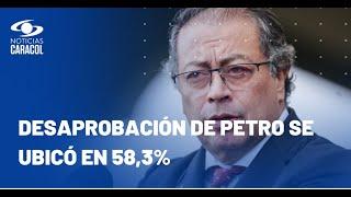 A mitad de camino el gobierno de presidente Gustavo Petro se raja según encuesta Invamer