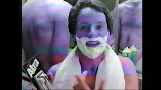 VHS - Vintage Gillette Atra TV Commercial 1983