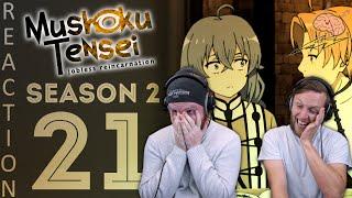 SOS Bros React - Mushoku Tensei Season 2 Episode 21 - Magic Circles of the Sixth Stratum