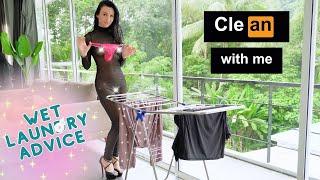 4K Transparent CleaningNo panties How to Clean a Mirror Streak Free #nobra #tryonhaul