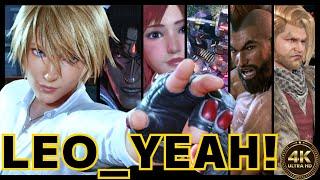 Tekken 8 REPLAY Leo_YeahTop-tier LEO VS Confronts 5 Character 4K ULTRA HD 60FPS