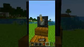 Realistic Cannon Build Hack in Minecraft  #shorts