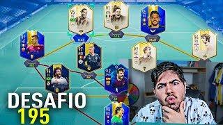 O TIME INCRÍVEL NO DESAFIO 195 DO FUT DRAFT