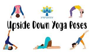 Yoga for Strength & Flexibility for Kids  Upside Down Yoga Poses  Yoga for Children  Yoga Guppy