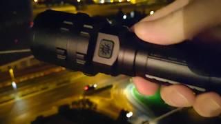 XANES 3320 P50 XHP50 Flashlight Kit - Outdoor Test