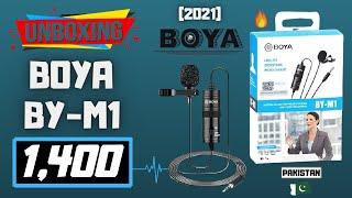 Boya BY-M1 Lavalier Microphone Unboxing & Sound Test UrduHindi Pakistan