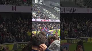 PALACE FANS AT FULHAM  #cpfc #ffc #crystalpalace #fulham