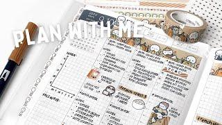 Real Time Plan With Me Pumpkin Patch  Hobonichi Cousin Planner