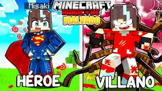 Me Convertí de SUPER-HÉROE a VILLANO en Minecraft