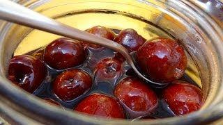 Spice Brandied Cherries Liquer-pickled berries delicious as is or for use in other recipes