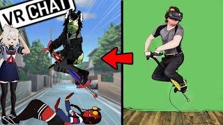 Full Body Trolling in VRChat OLYMPICS Pogo Stick in VR