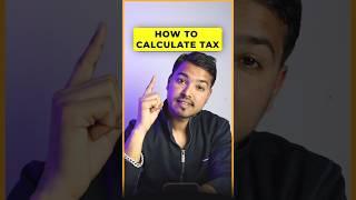 How Tax Calculate #shorts