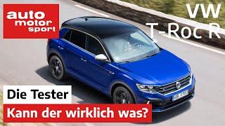 VW T-Roc R Alles nur Optik oder kann der wirklich was? - TestReview  auto motor und sport