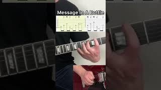 Message in a Bottle Guitar + Tabs #guitartabs #guitartutorial #guitarcover #guitarprotabs