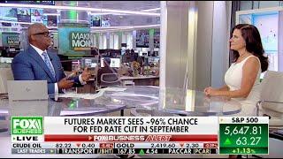Futures Market Sees -96% Change of Rate Cut in September — DiMartino Booth with Charles Payne of FBN