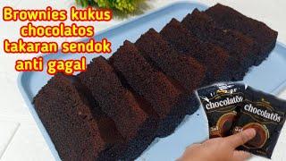 BROWNIES KUKUS CHOCOLATOS SUPER NYOKLAT ANTI GAGAL