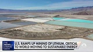 Americas largest lithium mine ramps up production as the world moves to sustainable energy