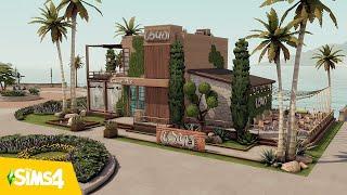 San Sequoia family restaurant  The Sims 4 No CC build