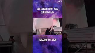 DJ BoBo - EVOLUT30N TOUR 2023 - EUROPA-PARK - BUILDING THE LION  0430 #shorts