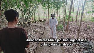 juragan beras pulang umroh yang ke 3 kali wajah berubah jadi babi hutan 