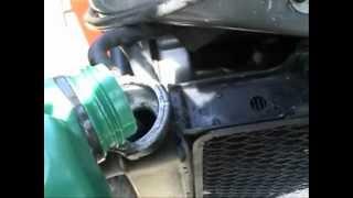 How to change your Coolantantifreeze on your motorbikemotorcycle