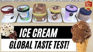 ICE CREAM & GELATO TASTE TEST COMPARISON  Is this the BEST Ice Cream in the World??