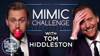 Mimic Challenge with Tom Hiddleston  The Tonight Show Starring Jimmy Fallon