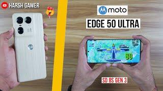 Moto Edge 50 Ultra Bgmi Test With FPS Meter Heating & Battery Test 