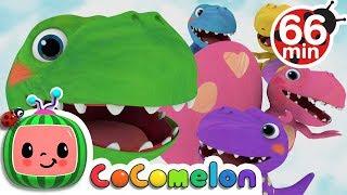 Five Little Dinosaurs + More Nursery Rhymes & Kids Songs - CoComelon