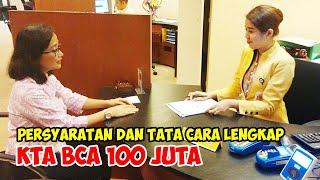 Pinjam Uang di Bank BCA Cara dan Persyaratan nya begini...