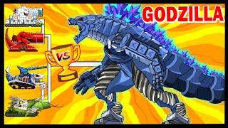 WHAT IF the Boss was Monster Godzilla Мега танки VS Босс  Мультики про танки  Arena Tank Cartoon