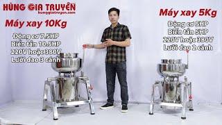 Máy Xay Giò Chả 5kg Và 10kg 2 lớp