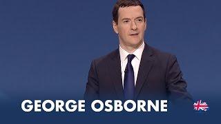 George Osborne Speech to Conservative Party Conference 2014