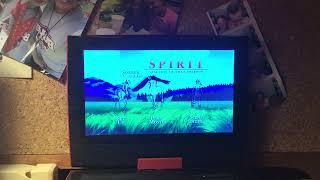 Menu walkthrough of spirit stallion of the cimarron 2002 dvd