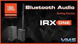 JBL IRX ONE Column PA  Pairing Bluetooth Audio