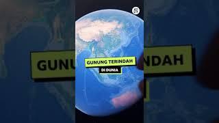 GUNUNG TERINDAH DI DUNIA ADA DI INDONESIA #shorts