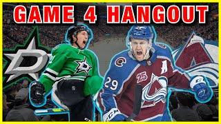 STARS vs AVALANCHE Game 4 Hangout no game feed