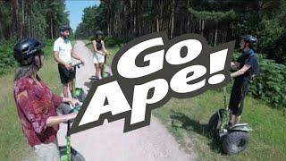 Go Ape Cannock FOREST SEGWAY Experience GoPro Headcam