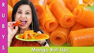 Mango Roll Ups Recipe in Urdu Hindi  - RKK